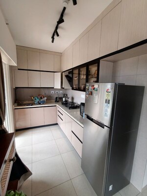 Kitchen in 3 BHK Apartment at RMZ Galleria, Yelahanka – for Rent