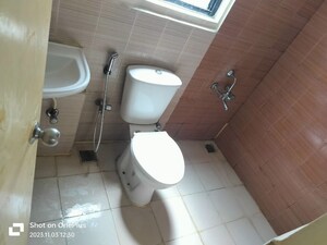 Bathroom in 2 BHK Builder Floor at Abbigere – for Rent