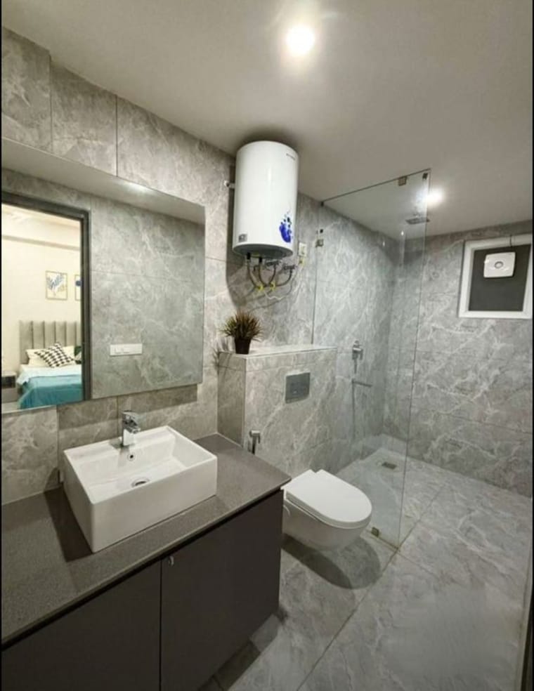 Bathroom, sarsawan 3 Bedroom 1662 Sq.Ft. Apartment In Sarsawan Lucknow 10631512