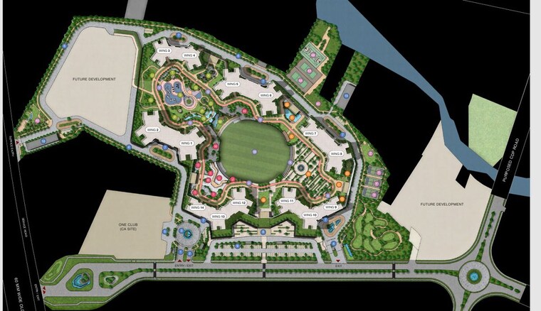 Master Plan, sobha-one-residences 3 Bedroom 1833 Sq.Ft. Apartment In Hoskote Bangalore 10631514