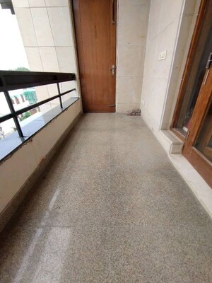 Balcony in 3 BHK Builder Floor at Sector 10 – for Rent