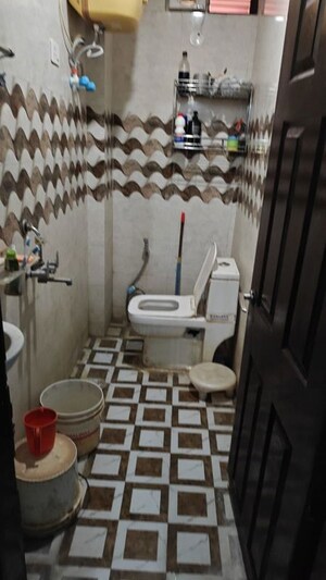 Bathroom in 1 BHK Builder Floor at Rajpur Khurd Extension – for Rent