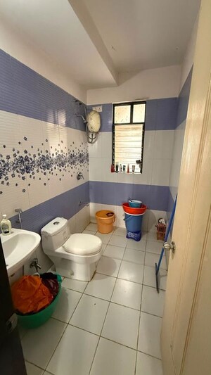 Bathroom in 2 BHK Apartment at Nanded Asawari, Nanded – for Rent