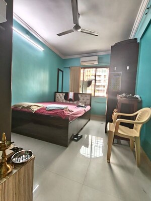 Master Bedroom in 2 BHK Apartment at Jay Balaji CHS, Nerul Sector 6 – for Sale