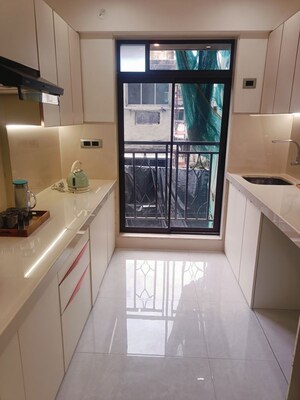 Kitchen in 2 BHK Apartment at Space Shreeji Serenity, Dadar East – for Sale