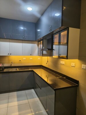 Kitchen in 2 BHK Apartment at Sobha Dream Gardens, Thanisandra Main Road – for Rent