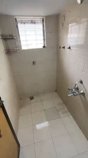 Bathroom in 1 BHK Apartment at Aagan Society, Ghansoli – for Rent