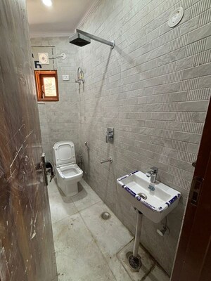 Bathroom in 1 RK Apartment at Saket – for Rent