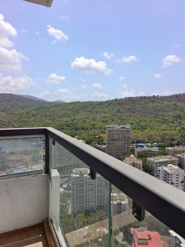 Balcony, dhamji-shamji-mahavir-spring-tulip-phase-1 3 Bedroom 1000 Sq.Ft. Apartment In Pokhran Road No Two Thane 10631648