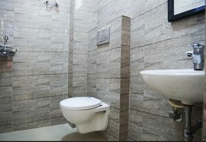 Bathroom in 3 BHK Builder Floor at Alwar Bypass Road – for Sale