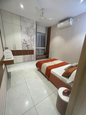 Bedroom in 3 BHK Apartment at Vardhaman Skysymphony, Wakad – for Sale