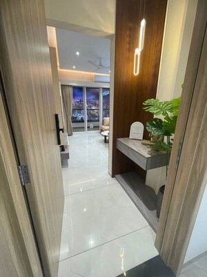 Balcony in 3 BHK Apartment at Vardhaman Skysymphony, Wakad – for Sale