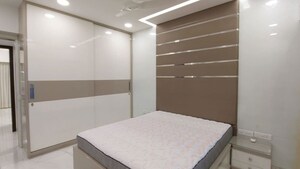 Bedroom in 3 BHK Apartment at L And T Seawoods Residences, Seawoods – for Rent