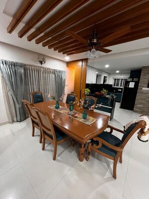 Living Room in 3 BHK Apartment at Rasun Ace Elysian, Kondapur – for Rent