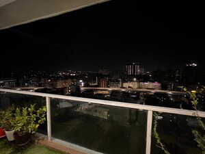 Balcony in 3 BHK Apartment at Rasun Ace Elysian, Kondapur – for Rent