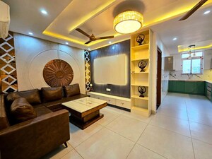 Living Room in 3 BHK Builder Floor at Aura Homes, Patiala Road – for Rent