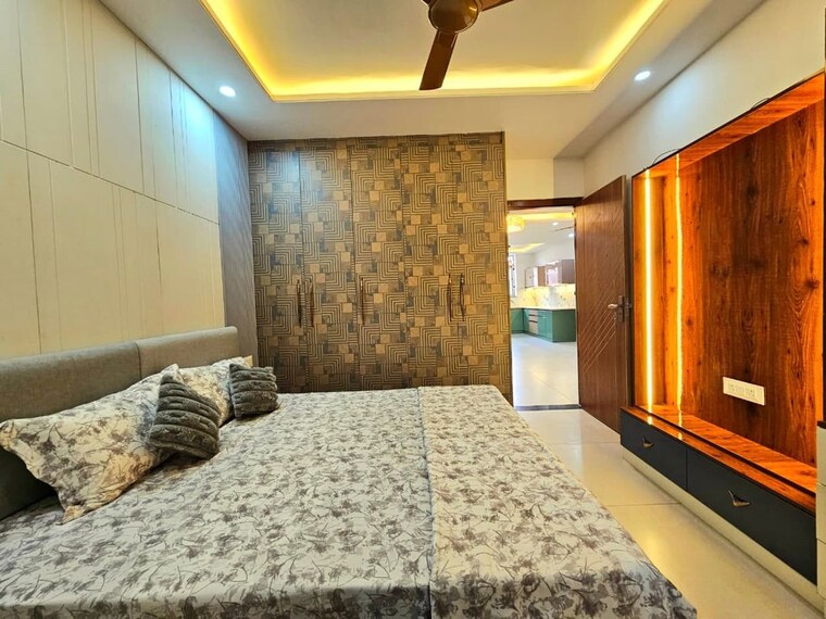 Bedroom, aura-homes 3 Bedroom 1860 Sq.Ft. Builder Floor In Patiala Road Zirakpur 10631689