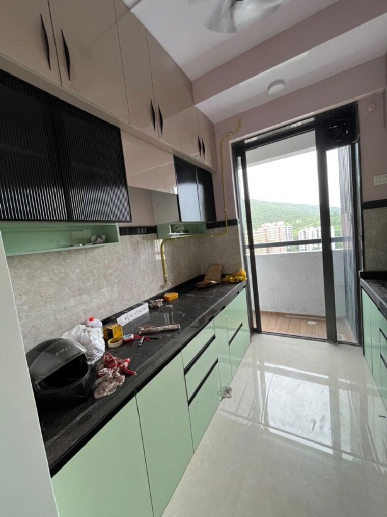 Kitchen, shree-satya-shankar-residency 2.5 Bedroom 800 Sq.Ft. Apartment In Manpada Thane 10631701