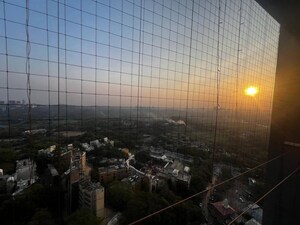 Bathroom in 2 BHK Apartment at Omkar Ananta, Goregaon East – for Rent