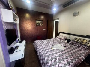 Bedroom in 2 BHK Apartment at Omkar Ananta, Goregaon East – for Rent