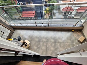Balcony in 2 BHK Apartment at Rameshwar Nagar – for Rent