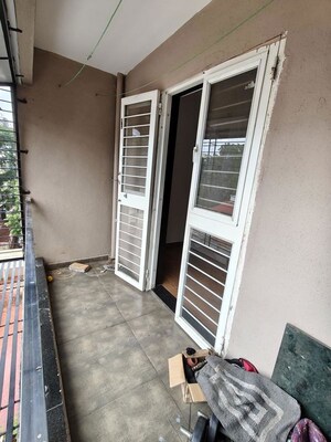 Balcony in 2 BHK Apartment at Rameshwar Nagar – for Rent