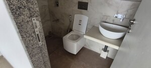 Bathroom in 3 BHK Apartment at Kanakia Codename Future D, Powai – for Rent