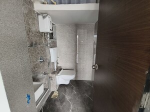 Bathroom in 2 BHK Apartment at JSB Nakshatra Veda, Vasai East – for Rent