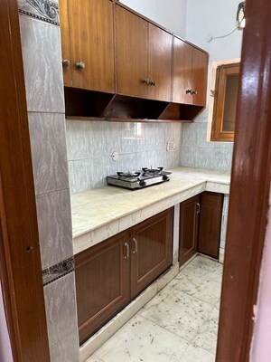 Kitchen in 1 BHK Builder Floor at Kalkaji – for Rent