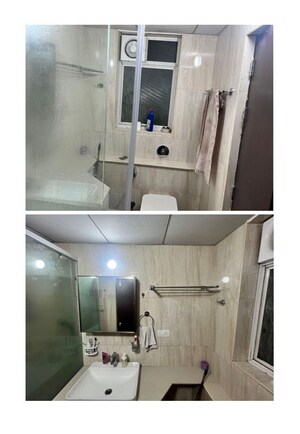 Bathroom in 3 BHK Apartment at Marina Skies, Hi Tech City – for Rent