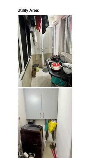 Kitchen in 3 BHK Apartment at Marina Skies, Hi Tech City – for Rent