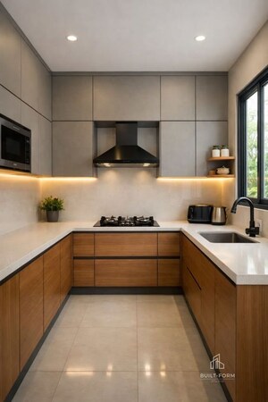 Kitchen in 3 BHK Villa at Kallekkad – for Sale