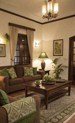 Living Room in 3 BHK Villa at Pathiripala – for Sale