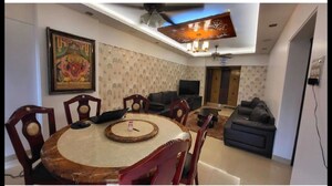 Dining area in 3 BHK Apartment at Royal Classic Co Op Society, Andheri West – for Rent
