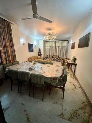 Kitchen in 2 BHK Builder Floor at Panchsheel Enclave – for Rent