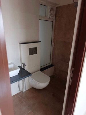 Bathroom in 2 BHK Apartment at Omkar Signet, Malad East – for Rent