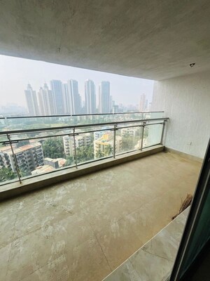 Balcony in 2 BHK Apartment at DB Woods, Goregaon East – for Rent
