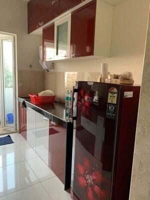 Kitchen in 2 BHK Apartment at LnT Realty Emerald Isle, Powai – for Rent