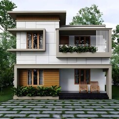 3 BHK + Prayer Room Villa For Sale in Olavakkode