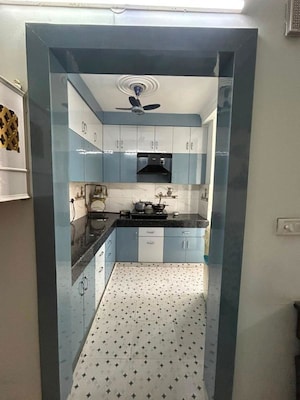 Kitchen in 3 BHK Apartment at Nirala Estate, Tech Zone 4 Greater Noida – for Sale