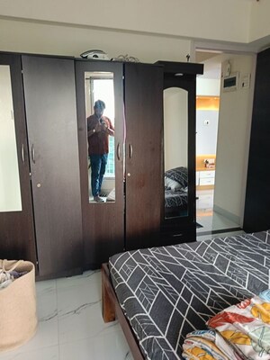 Bedroom in 2 BHK Apartment at Yash Trinity, Dadar West – for Rent
