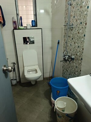Bathroom in 2 BHK Apartment at Yash Trinity, Dadar West – for Rent