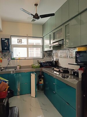 Kitchen in 2 BHK Apartment at Yash Trinity, Dadar West – for Rent