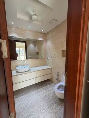 Kitchen in 4 BHK Builder Floor at Panchsheel Park – for Rent
