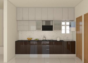 Kitchen in 3 BHK Apartment at Godrej Ananda, Bagaluru – for Rent