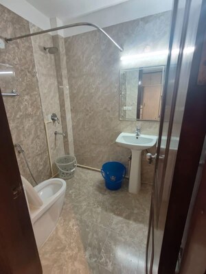 Bathroom in 3 BHK Builder Floor at Kailash Colony – for Rent