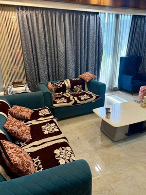 Living Room in 3 BHK Apartment at Tata Serein, Pokhran Road No Two – for Rent