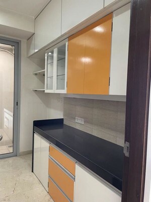 Kitchen in 3 BHK Apartment at Oberoi Realty Exquisite, Goregaon East – for Rent