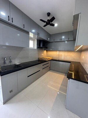 Kitchen in 3 BHK Apartment at Aakriti Miro, Nallagandla – for Rent