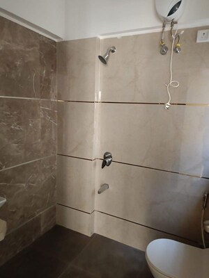 Bathroom in 3 BHK Apartment at Hubtown Hillcrest, Andheri East – for Rent